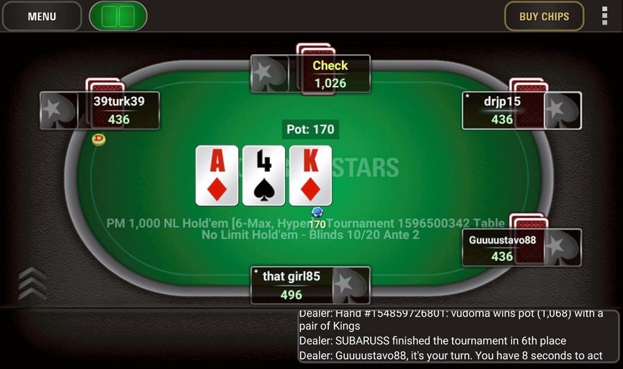eleva il tuo gioco con PokerStars