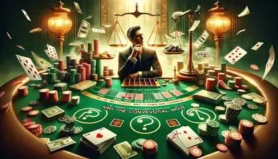 dilema das dezenas no blackjack