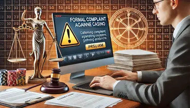 Online casino complaint process