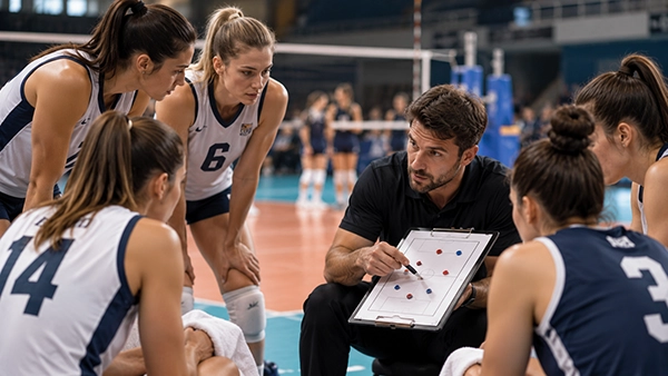 Volleyball serve reception